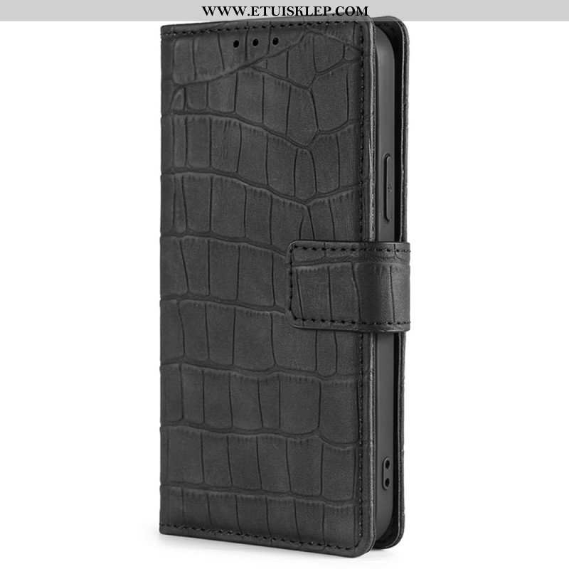 Etui Folio do Vivo X90 Pro Krokodyl